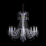 Neo Classic 8-Light Crystal Chandelier - Glass LPS