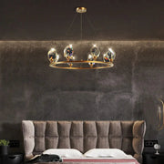 Eve Crystal Crown Chandelier