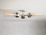 Andreas 3-Light Glass Flushmount