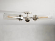Andreas 3-Light Glass Flushmount