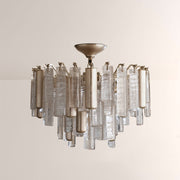 Nova Crystal Prism Flush Mount