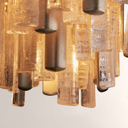 Nova Crystal Prism Flush Mount