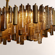 Nova Crystal Prism Linear Chandelier