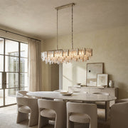 Nova Crystal Prism Linear Chandelier