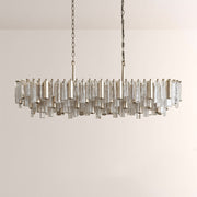 Nova Crystal Prism Linear Chandelier