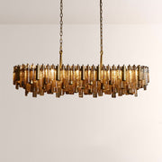 Nova Crystal Prism Linear Chandelier