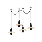 Orbital Drift Chain Chandelier