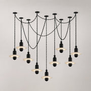 Orbital Drift Chain Chandelier