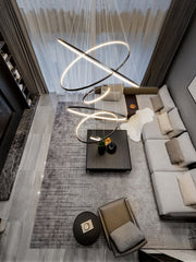 Orrery Rings Chandelier