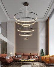 Orrery Rings Chandelier