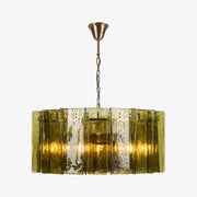 Berlin Chandelier Bottle Green 35