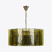 Berlin Chandelier Bottle Green 35