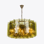 Berlin Chandelier Bottle Green 35