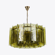 Berlin Chandelier Bottle Green 35