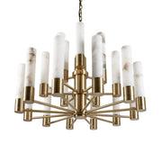 Orion Tiered Sputnik Alabaster Chandelier
