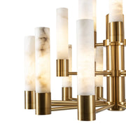 Orion Tiered Sputnik Alabaster Chandelier