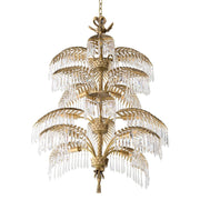 Palmera Brass Chandelier