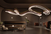 Pearl Curtain Customize Chandelier