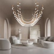 Pearl Curtain Customize Chandelier
