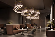 Pearl Curtain Customize Chandelier