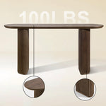 Pillar Fluted Console Table 60