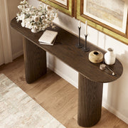 Pillar Fluted Console Table 60