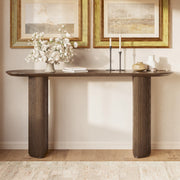 Pillar Fluted Console Table 60