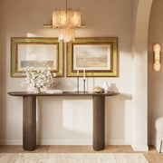 Pillar Fluted Console Table 60