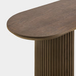 Pillar Fluted Console Table 60