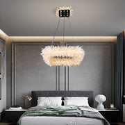 Primary Crystal Square Modern Chandelier  23.6