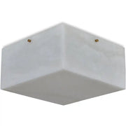 Large 'Titan 4' Alabaster Wall or Ceiling Lamp Flush Mount