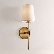 Kyler Single Light Tapered Linen Wall Sconce