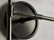Kyler Double Tapered Linen Wall Sconce