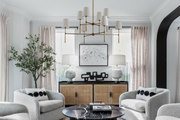 Rhodes 2-Tier Round Chandelier -kimoylights