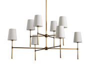 Rhodes 2-Tier Round Chandelier - thebelacan