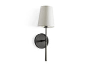 Kyler Single Light Tapered Linen Wall Sconce