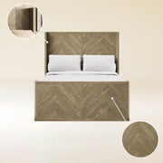 Ridgeview Herringbone Oak Queen Bed - Themodhome product image 08