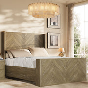Ridgeview Herringbone Oak Queen Bed - Themodhome product image 09