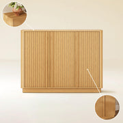 Rillura Fluted Oak Shoe Cabinet 47“W - Themodhome product image 09