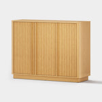 Rillura Fluted Oak Shoe Cabinet 47“W - Themodhome product image 03