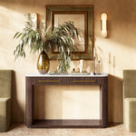 Riven Sintered Stone Console Table 47