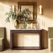 Riven Sintered Stone Console Table 47