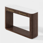 Riven Sintered Stone Console Table 47