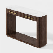 Riven Sintered Stone Console Table 47