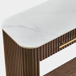 Riven Sintered Stone Console Table 47
