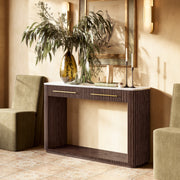 Riven Sintered Stone Console Table 47