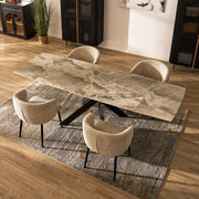 Rove Rectangle Sintered Stone Dining Table 63