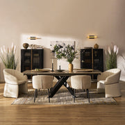 Rove Rectangle Sintered Stone Dining Table 63