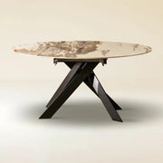 Rove Round Sintered Stone Dining Table 63