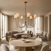 Veyra 6 Light Round Chandelier 42